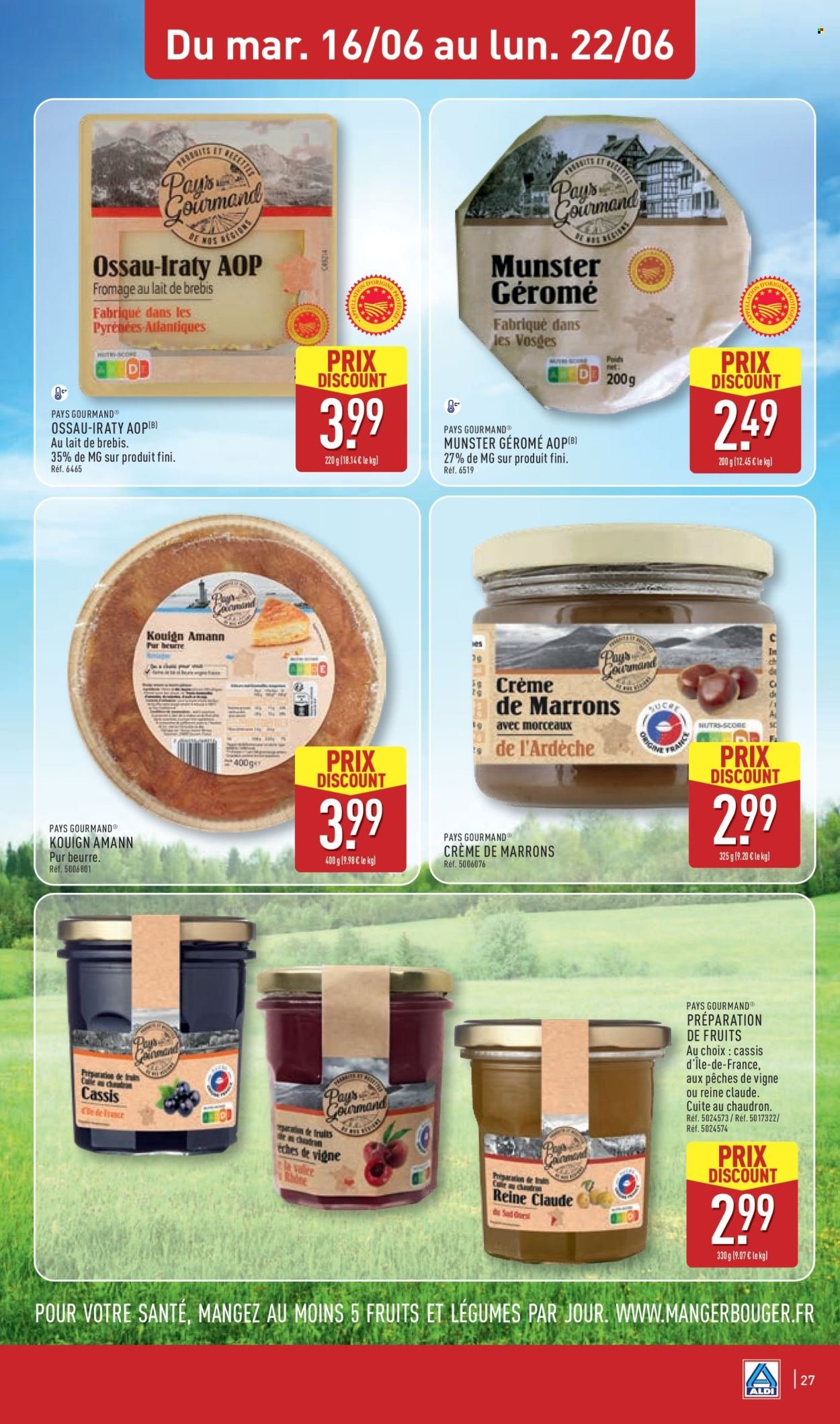 Catalogue ALDI - Nos bons plans apéro de la semaine