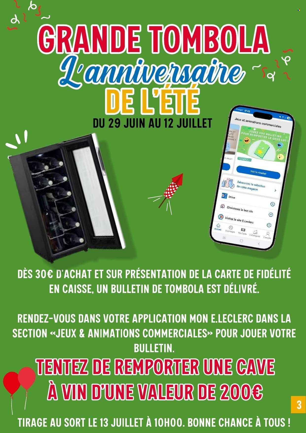 Catalogue E.LECLERC - ANNNIVERSAIRE DAX