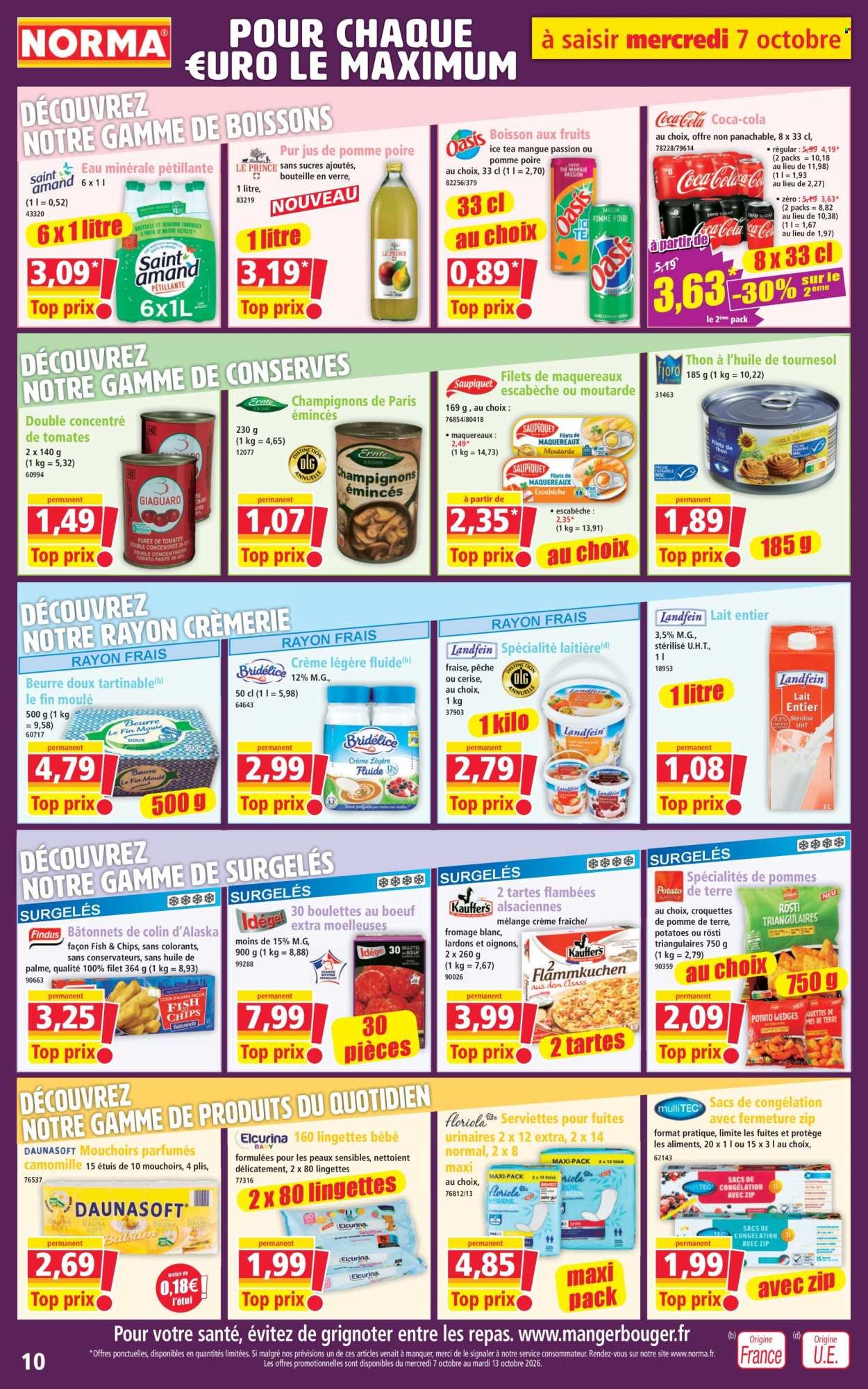 Catalogue NORMA - Du mercredi 7 octobre 2026