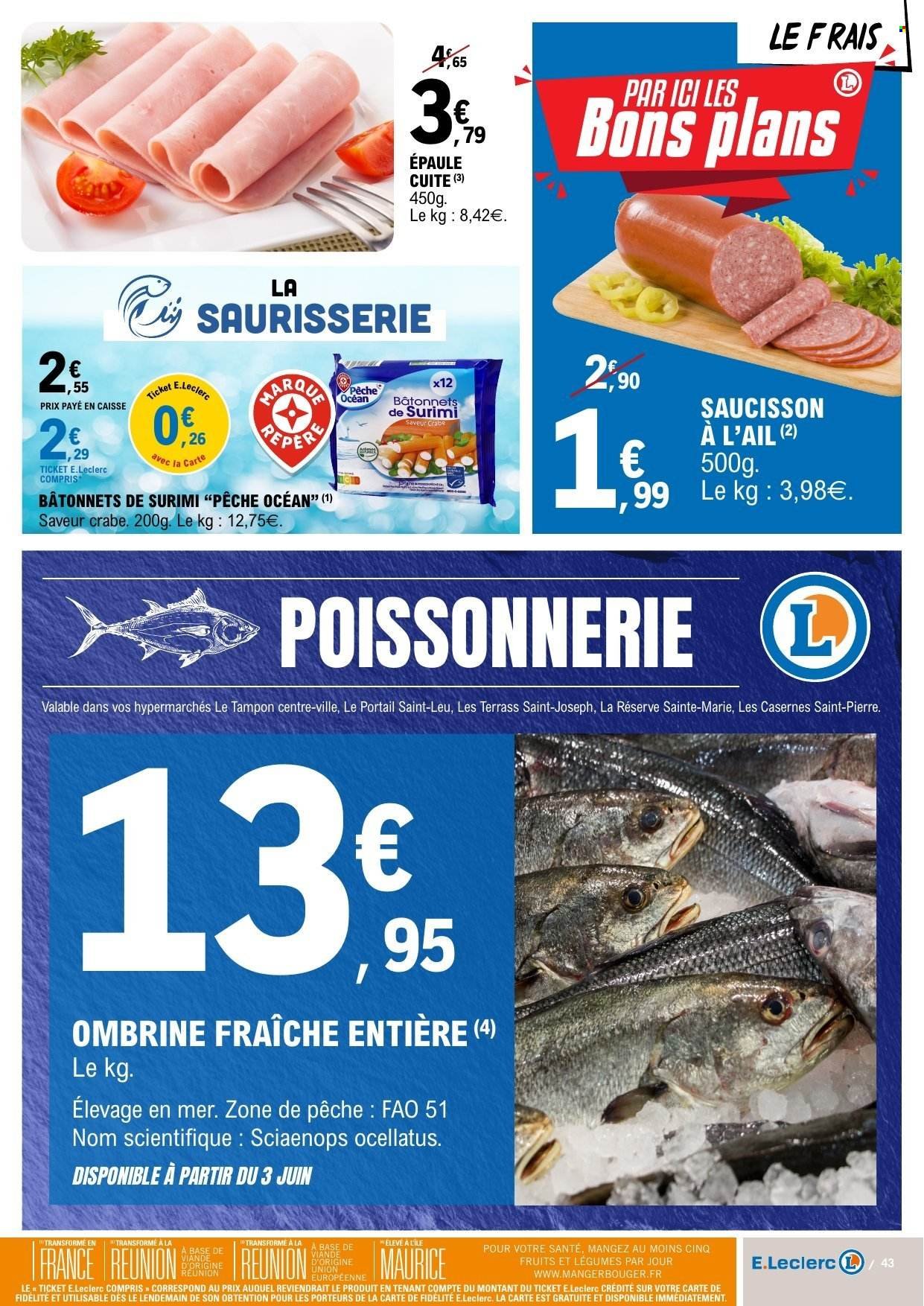 Catalogue E.LECLERC - Du mardi 2 juin 2026
