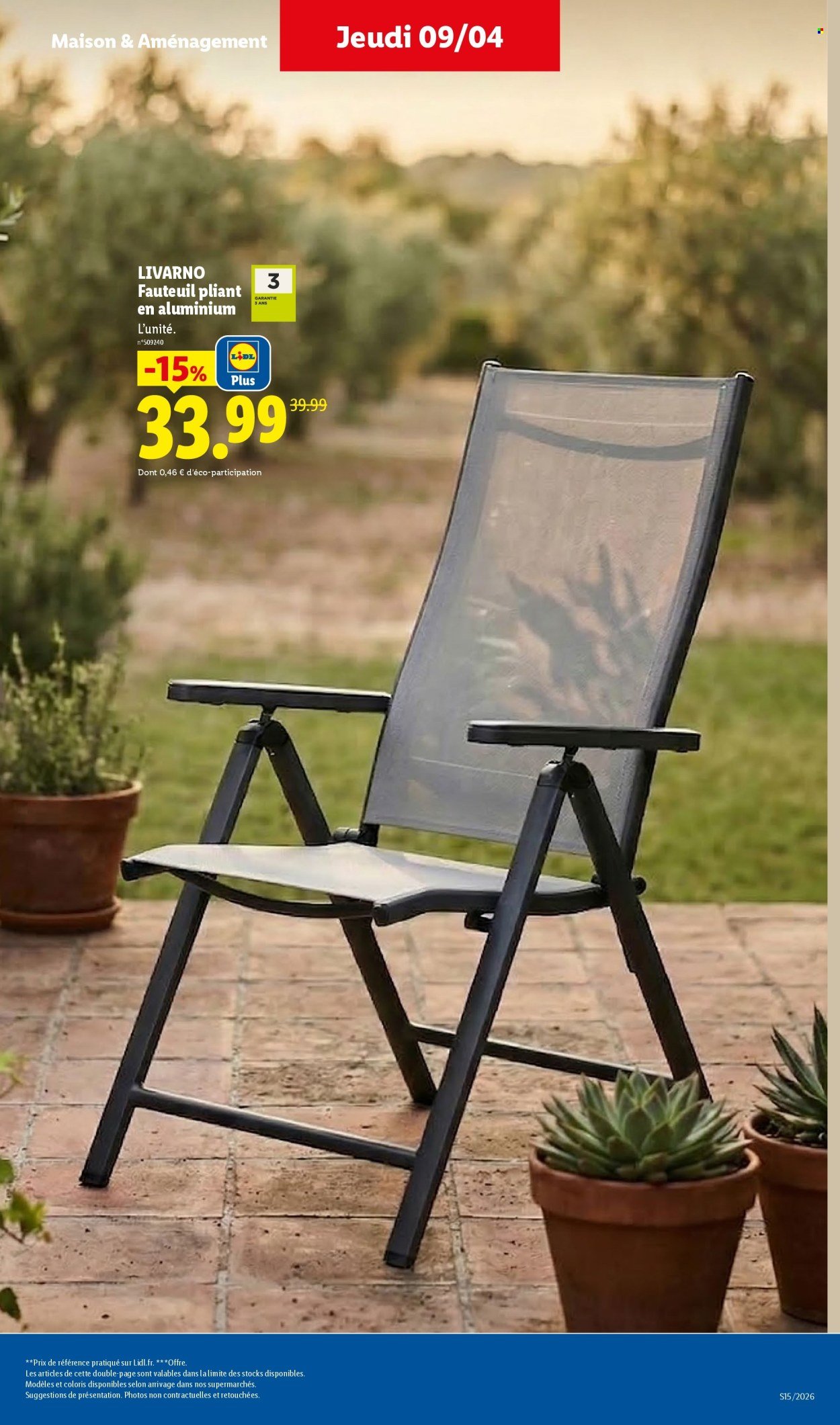 Catalogue LIDL - Les bonnes affaires de la semaine (2026-04-06 - 2026-04-09)