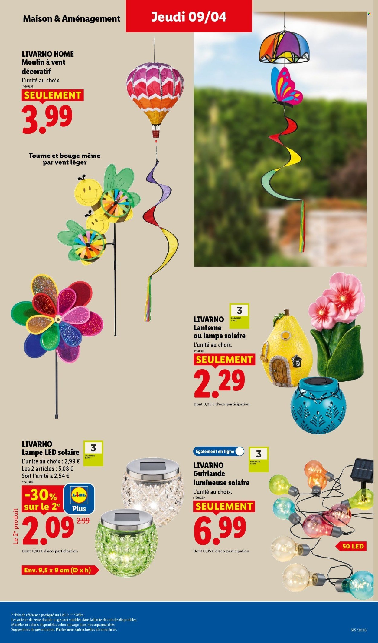 Catalogue LIDL - Les bonnes affaires de la semaine (2026-04-06 - 2026-04-09)