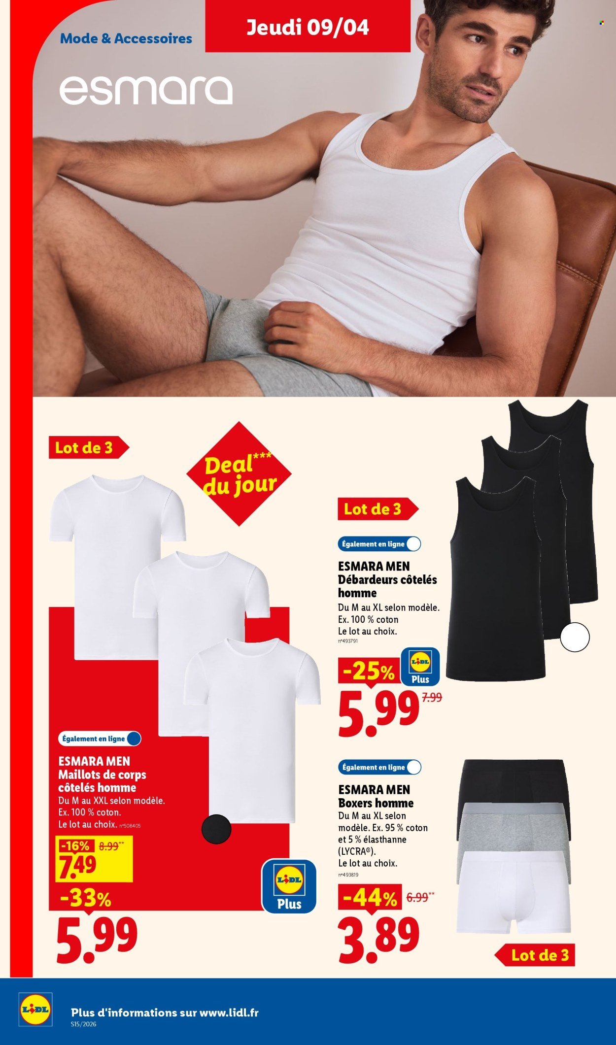 Catalogue LIDL - Les bonnes affaires de la semaine (2026-04-06 - 2026-04-09)