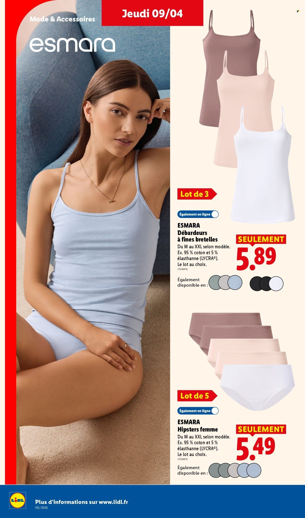 Catalogue LIDL - Les bonnes affaires de la semaine (2026-04-06 - 2026-04-09)