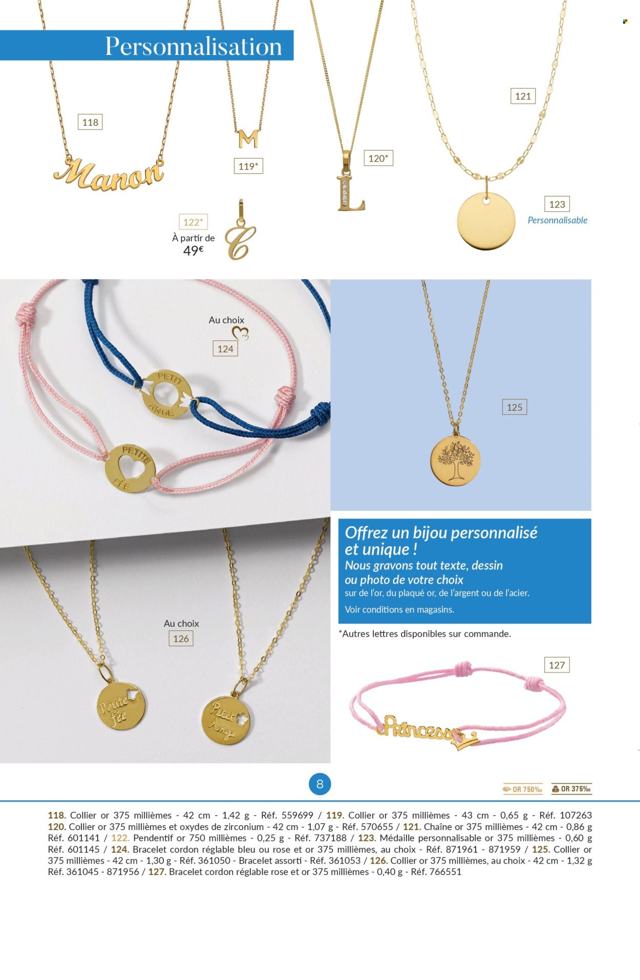 Catalogue AUCHAN - La Vie en Or : Baptême - Communion (2025-03-11 - 2025-12-31)