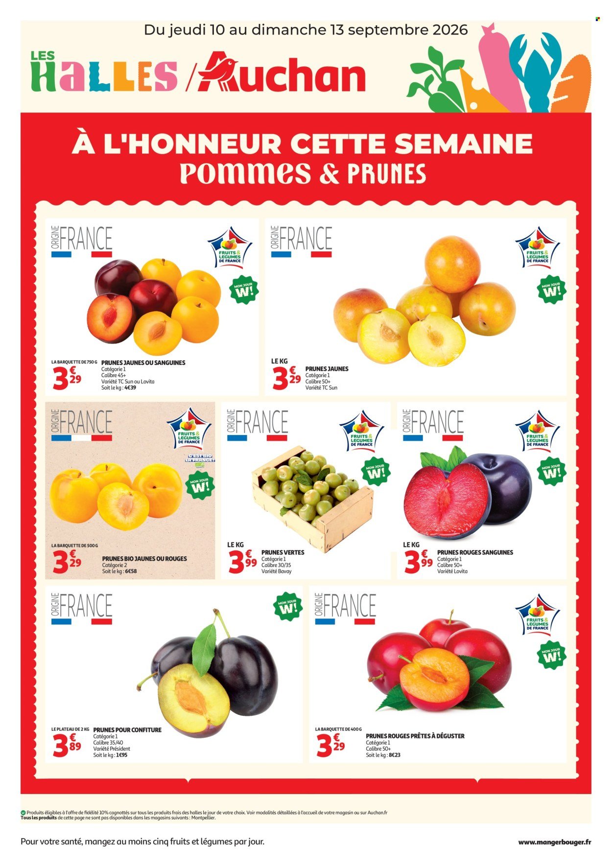 Catalogue AUCHAN - À l'honneur cette semaine