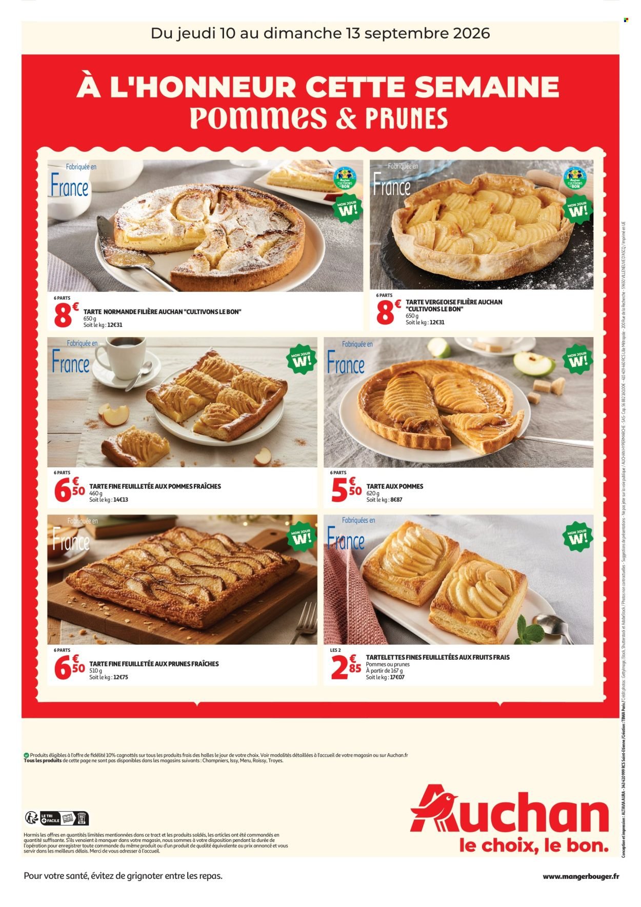 Catalogue AUCHAN - À l'honneur cette semaine