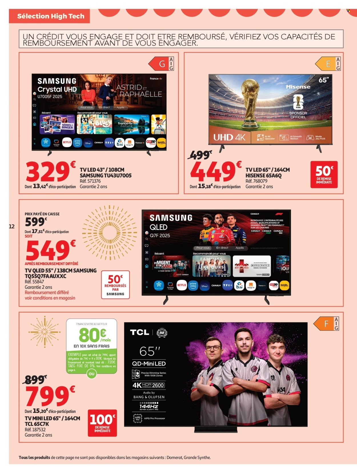 Catalogue AUCHAN - Bon Noël et Bonnes Affaires : Sélection hig-tech (2025-12-02 - 2025-12-24)