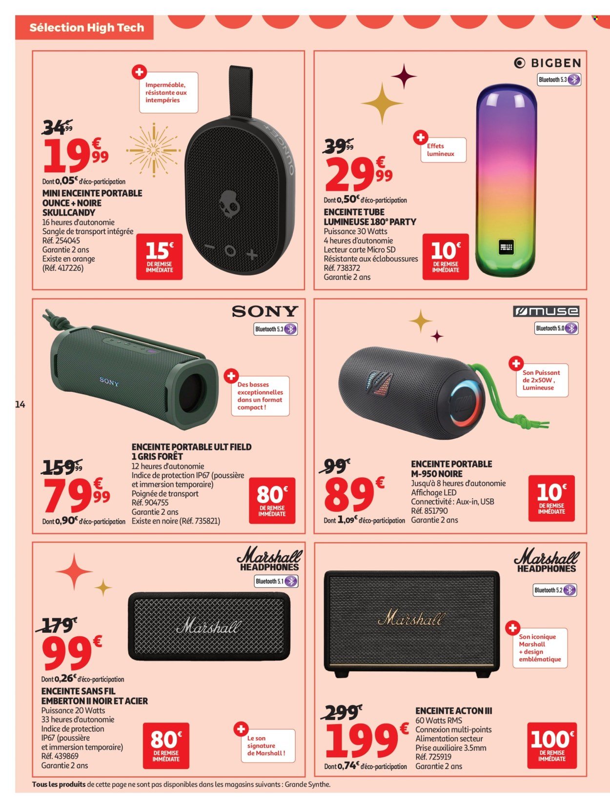 Catalogue AUCHAN - Bon Noël et Bonnes Affaires : Sélection hig-tech (2025-12-02 - 2025-12-24)