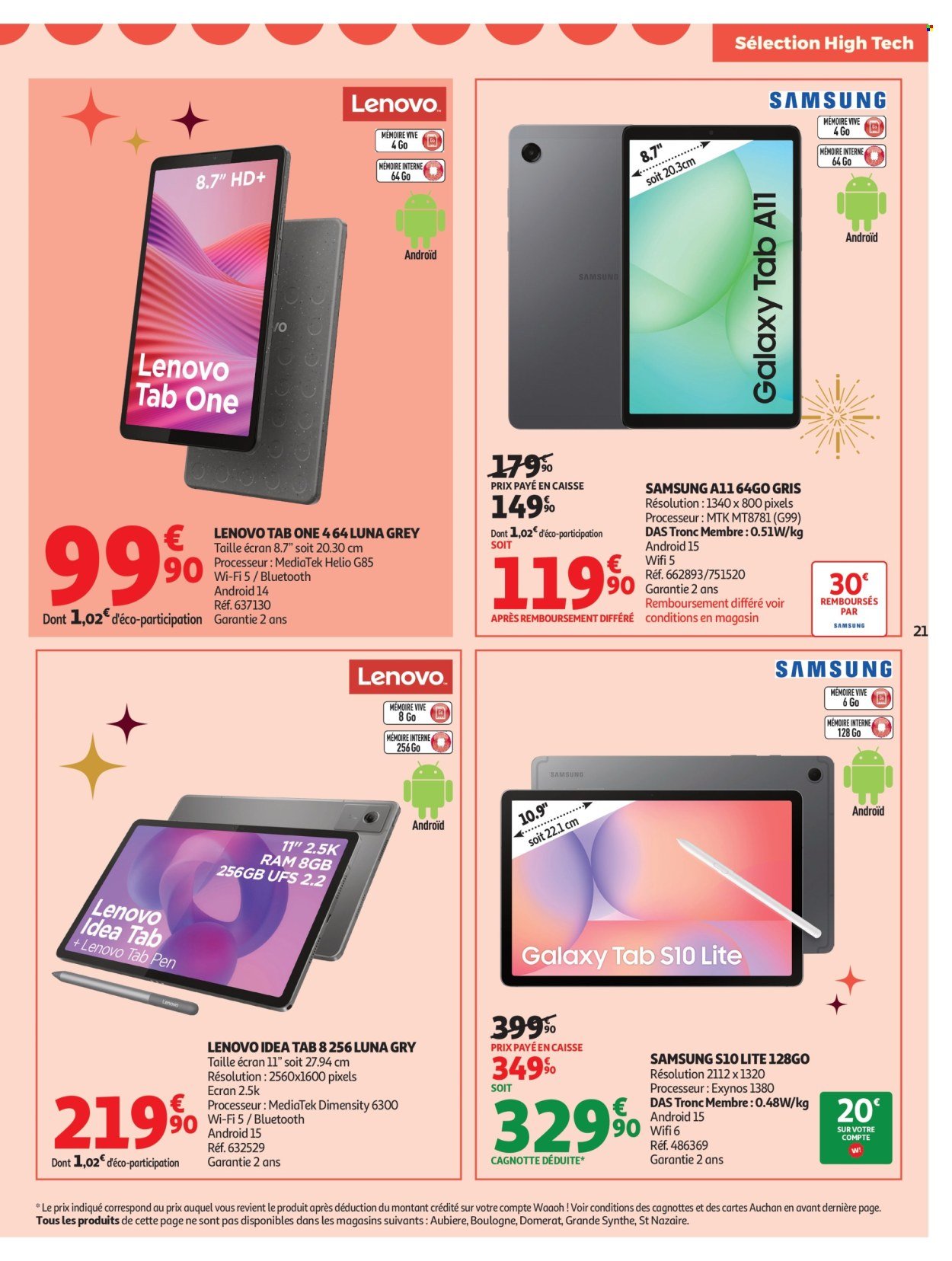Catalogue AUCHAN - Bon Noël et Bonnes Affaires : Sélection hig-tech (2025-12-02 - 2025-12-24)