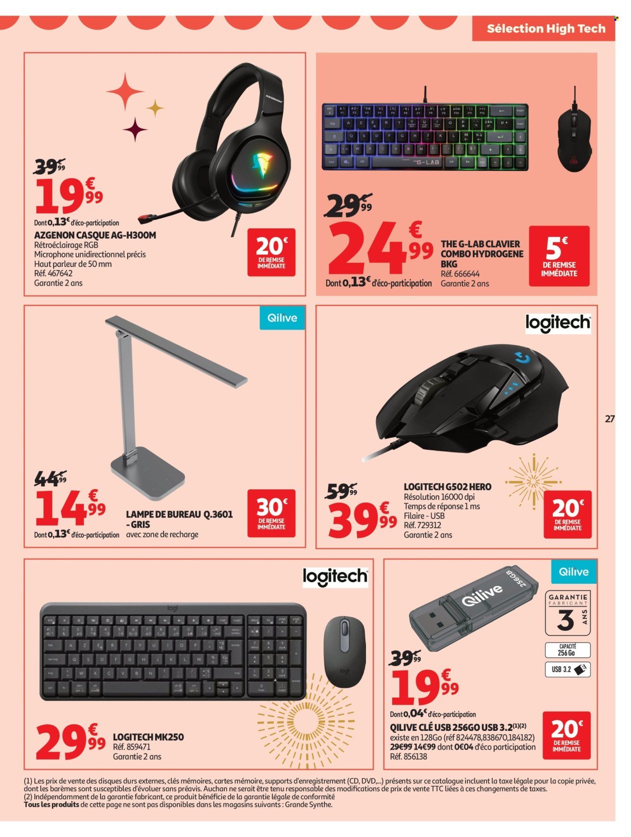 Catalogue AUCHAN - Bon Noël et Bonnes Affaires : Sélection hig-tech (2025-12-02 - 2025-12-24)