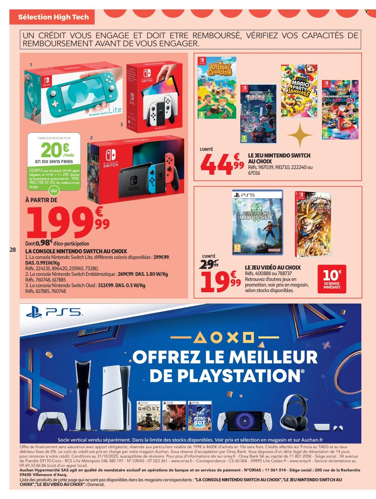 Catalogue AUCHAN - Bon Noël et Bonnes Affaires : Sélection hig-tech (2025-12-02 - 2025-12-24)