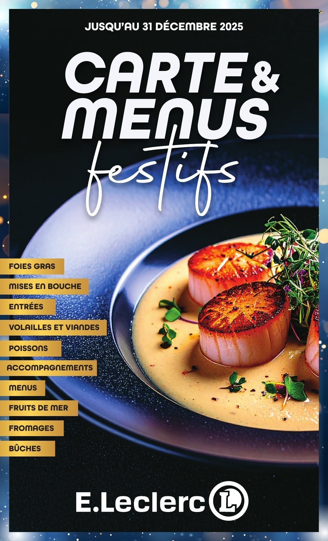 Catalogue E.LECLERC - MENUS FA (2025-12-01 - 2025-12-31)
