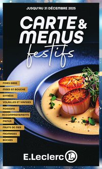 Catalogue E.LECLERC - MENUS FA (2025-12-01 - 2025-12-31)