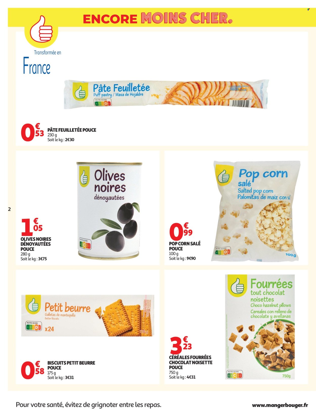 Catalogue AUCHAN - Tops, Halles hypers