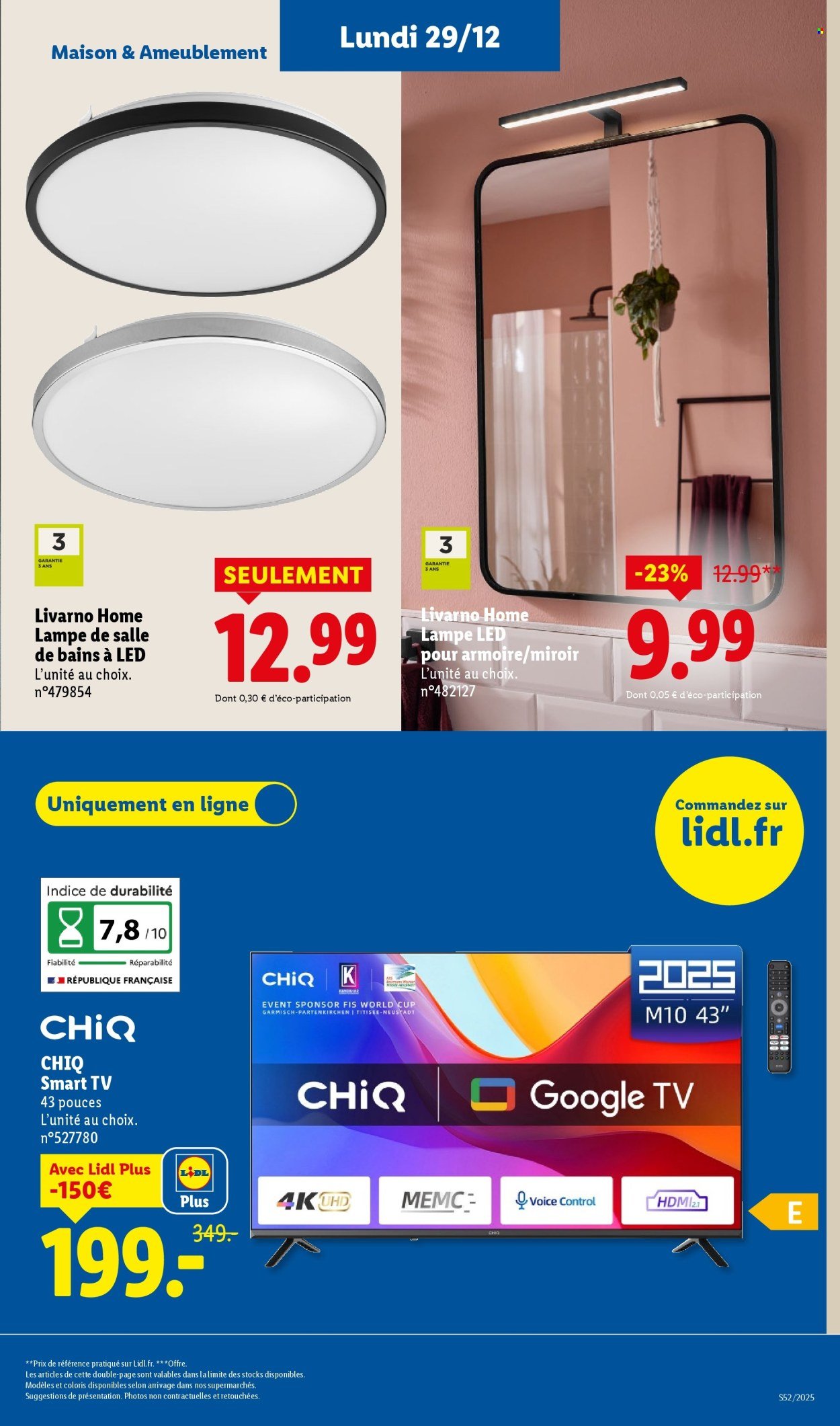 Catalogue LIDL - Les bonnes affaires de la semaine (2025-12-27 - 2025-12-29)