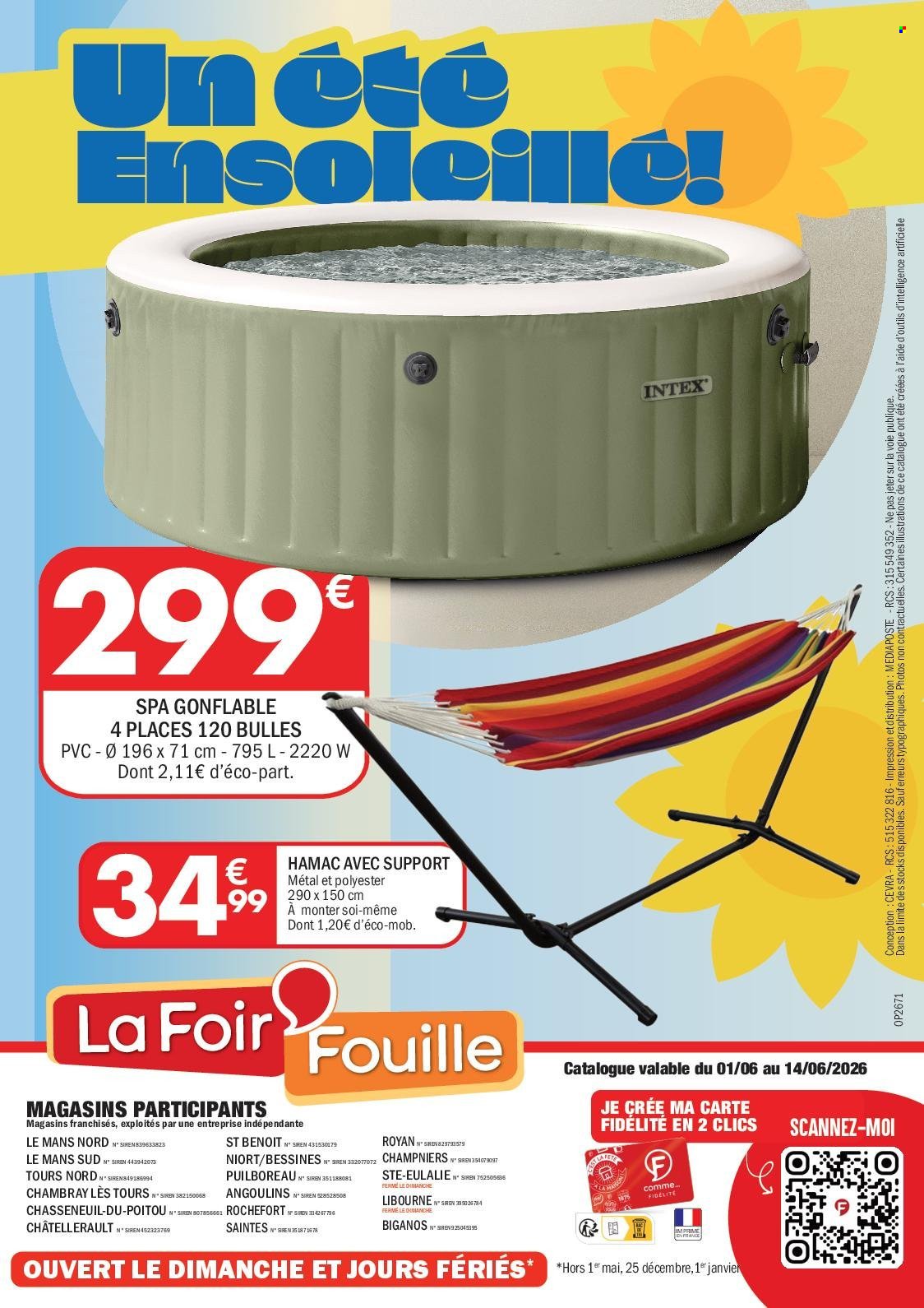 Catalogue LA FOIR'FOUILLE - Du lundi 1er juin 2026