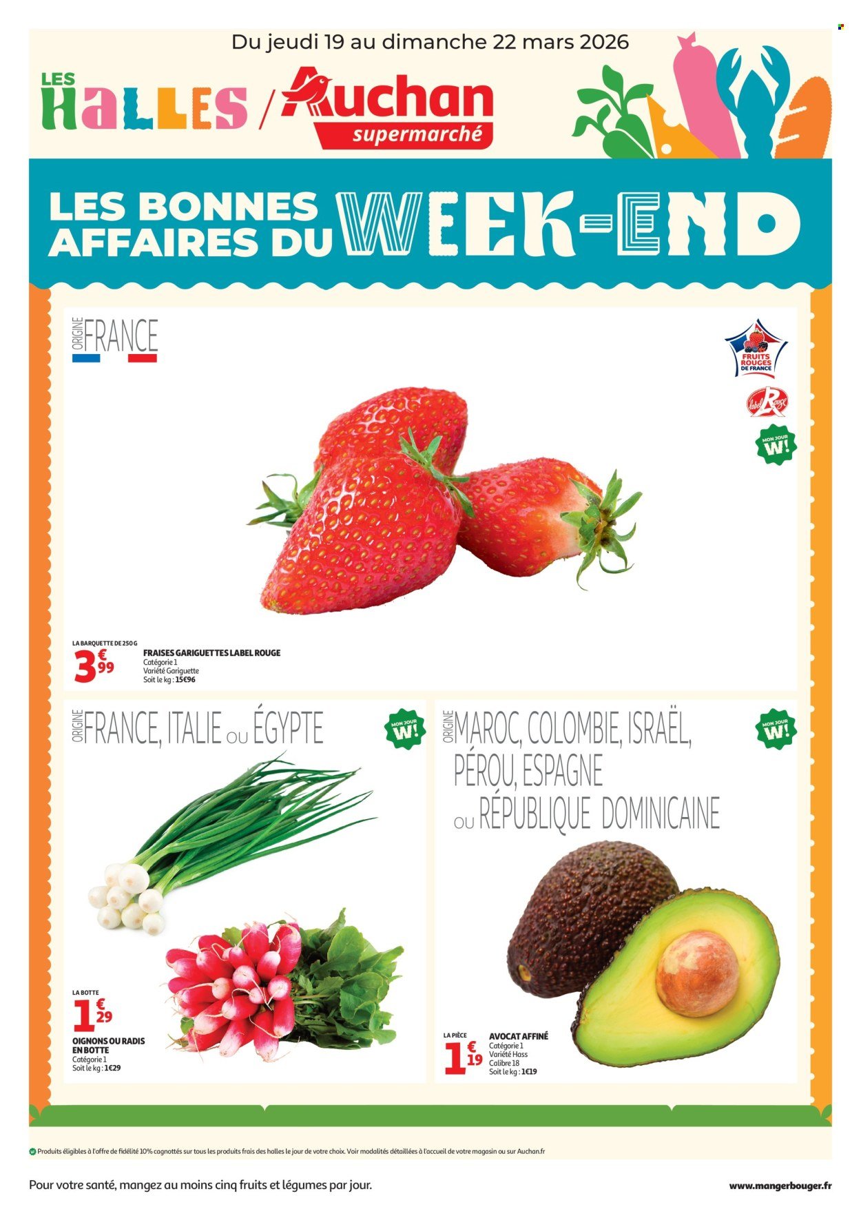 Catalogue AUCHAN - Les bons plans du week-end dans votre super !