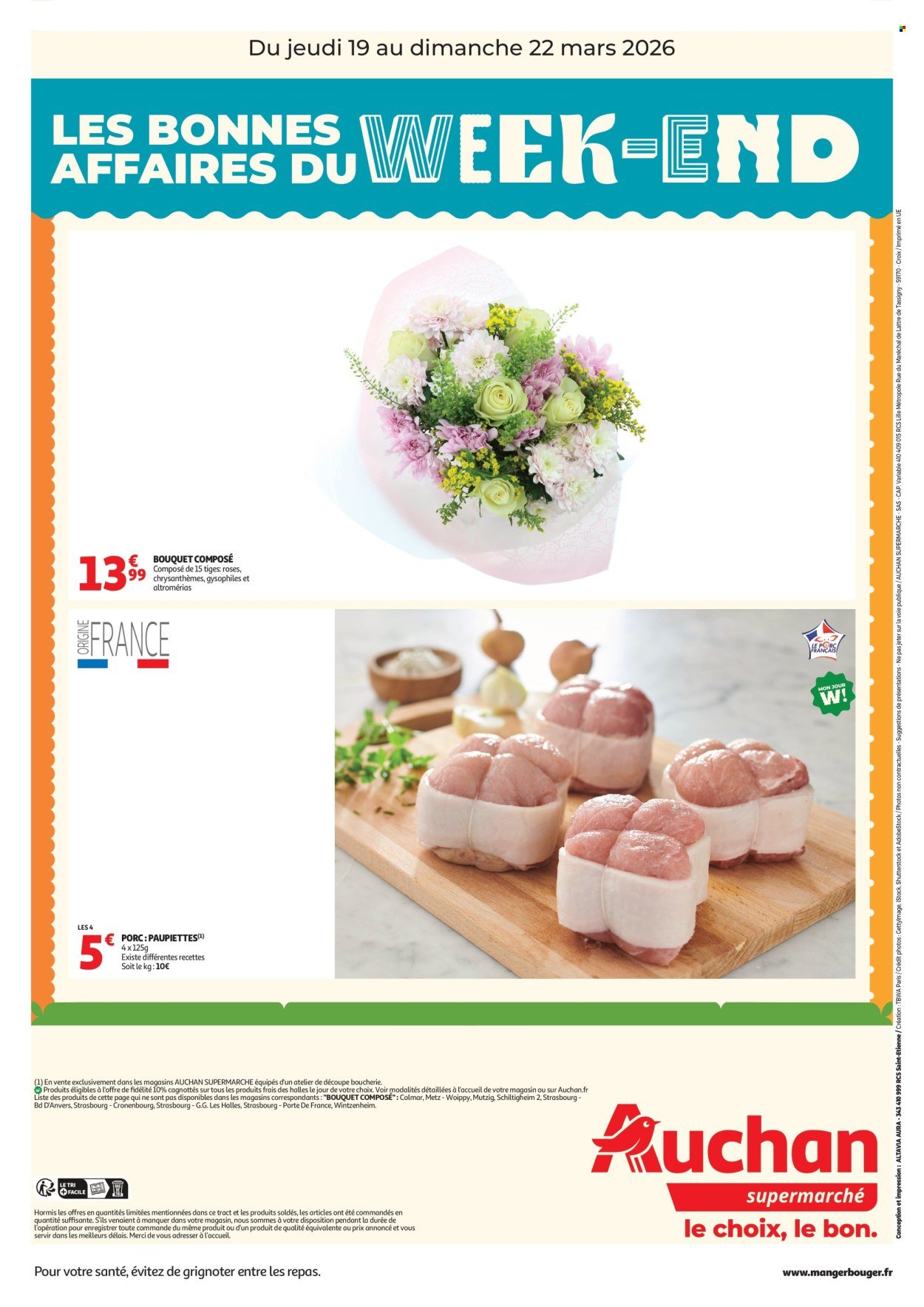 Catalogue AUCHAN - Les bons plans du week-end dans votre super !