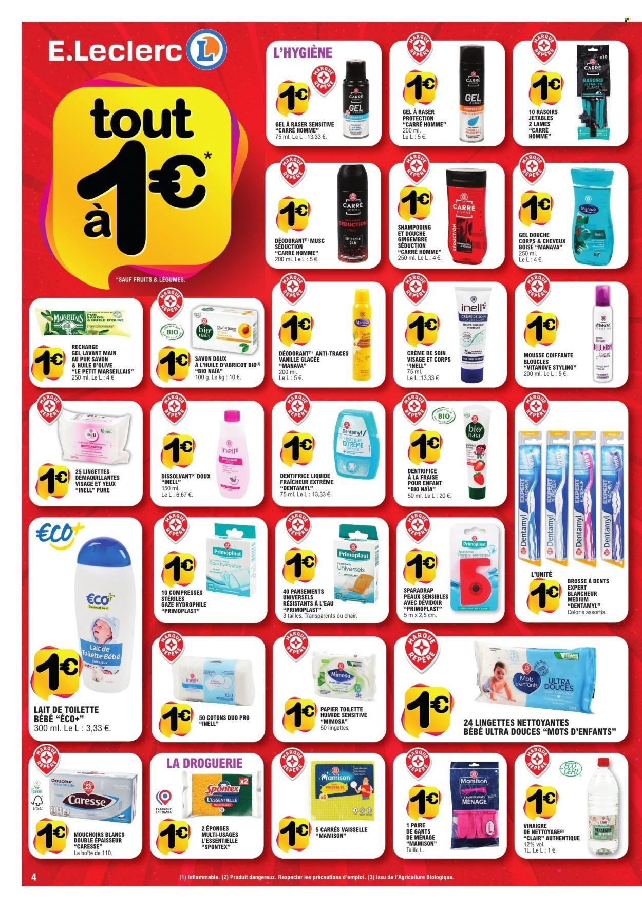 Catalogue E.LECLERC - TOUT A 1€ N°1