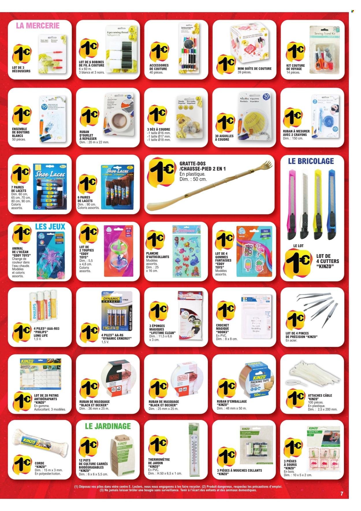 Catalogue E.LECLERC - TOUT A 1€ N°1