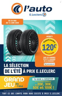 Catalogue E.LECLERC - GRAND JEU DE L'ETE