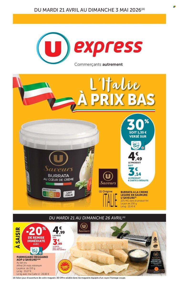 Catalogue U EXPRESS - Les prix bas de la semaine (2026-04-21 - 2026-05-03)