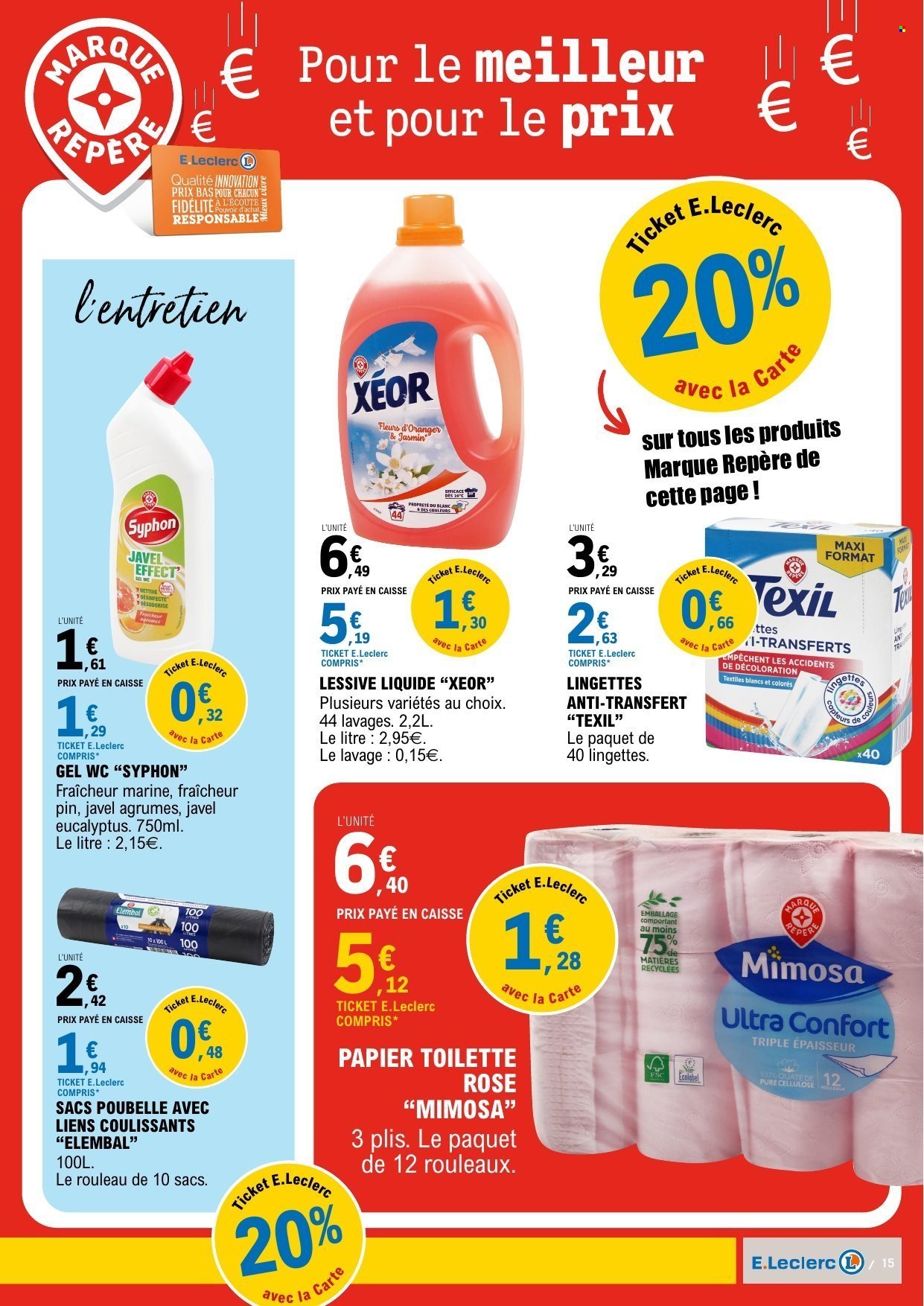 Catalogue E.LECLERC - Du mardi 26 août 2025 (2025-08-26 - 2025-09-07)