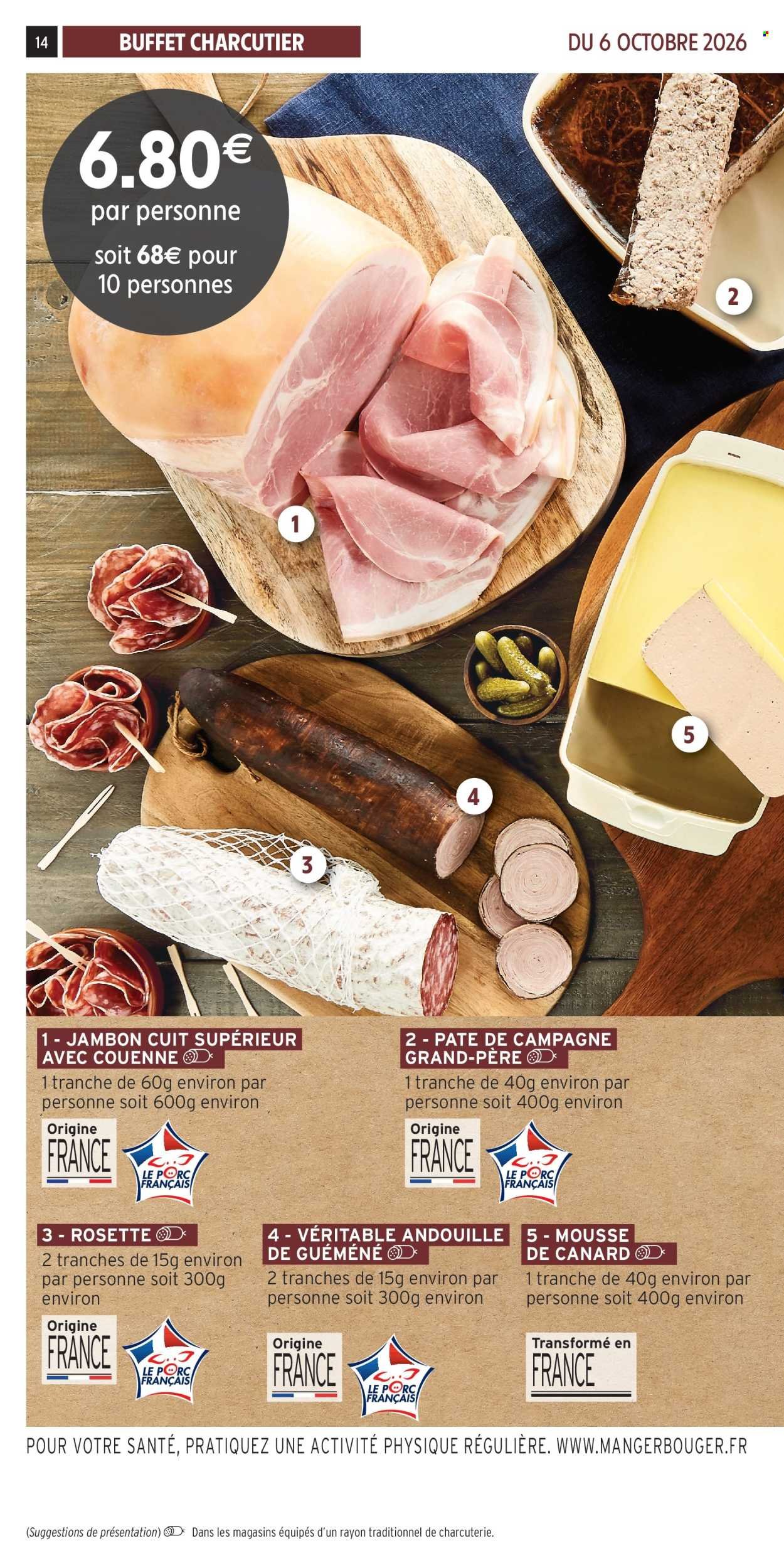 Catalogue INTERMARCHÉ - Les menus traiteur automne/hiver