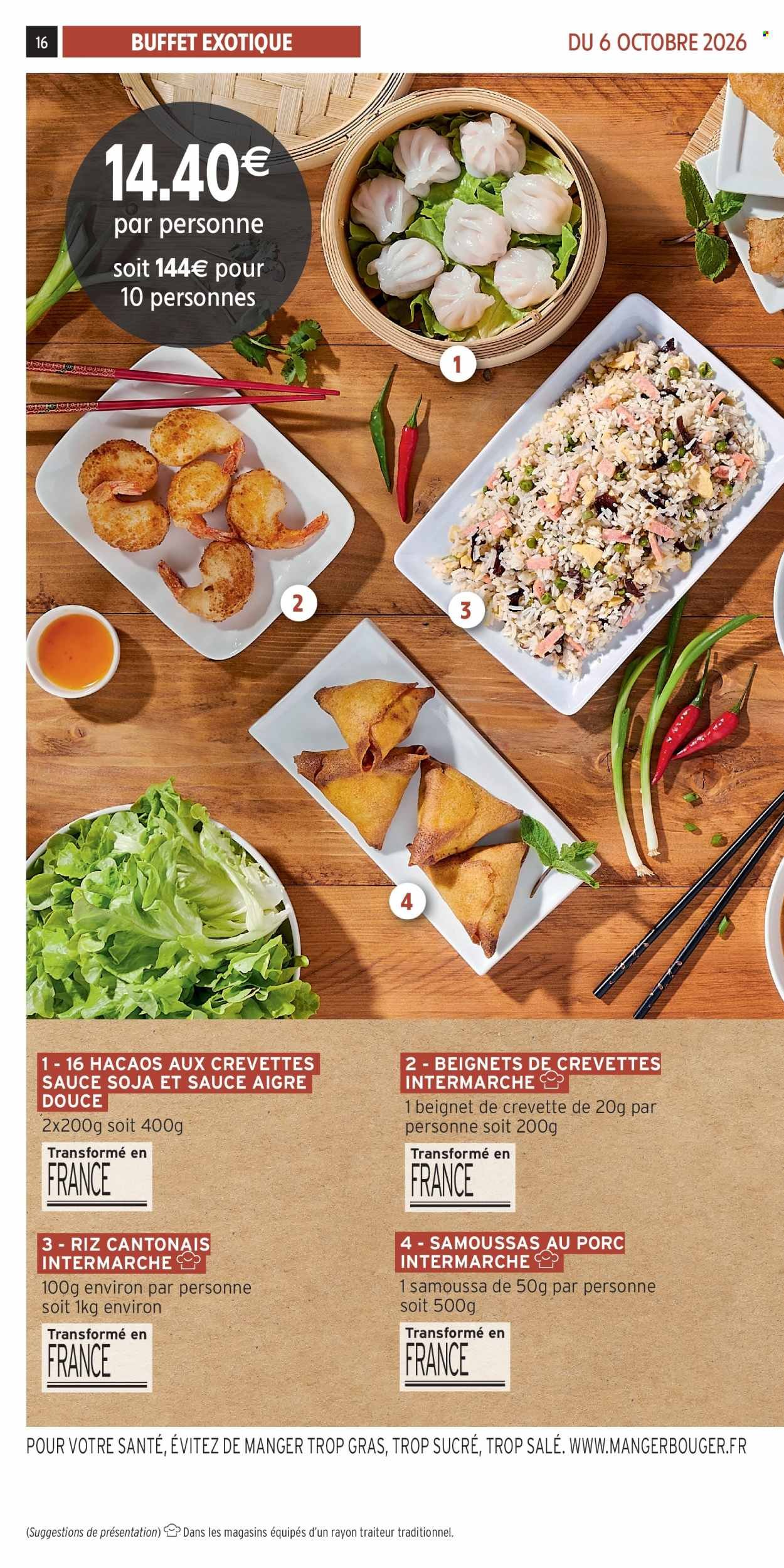 Catalogue INTERMARCHÉ - Les menus traiteur automne/hiver