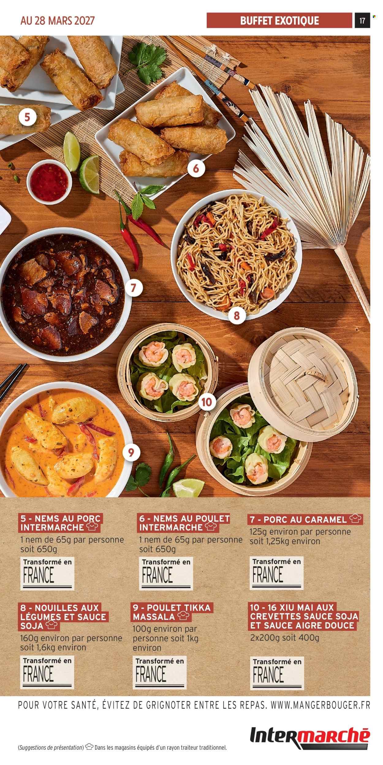 Catalogue INTERMARCHÉ - Les menus traiteur automne/hiver
