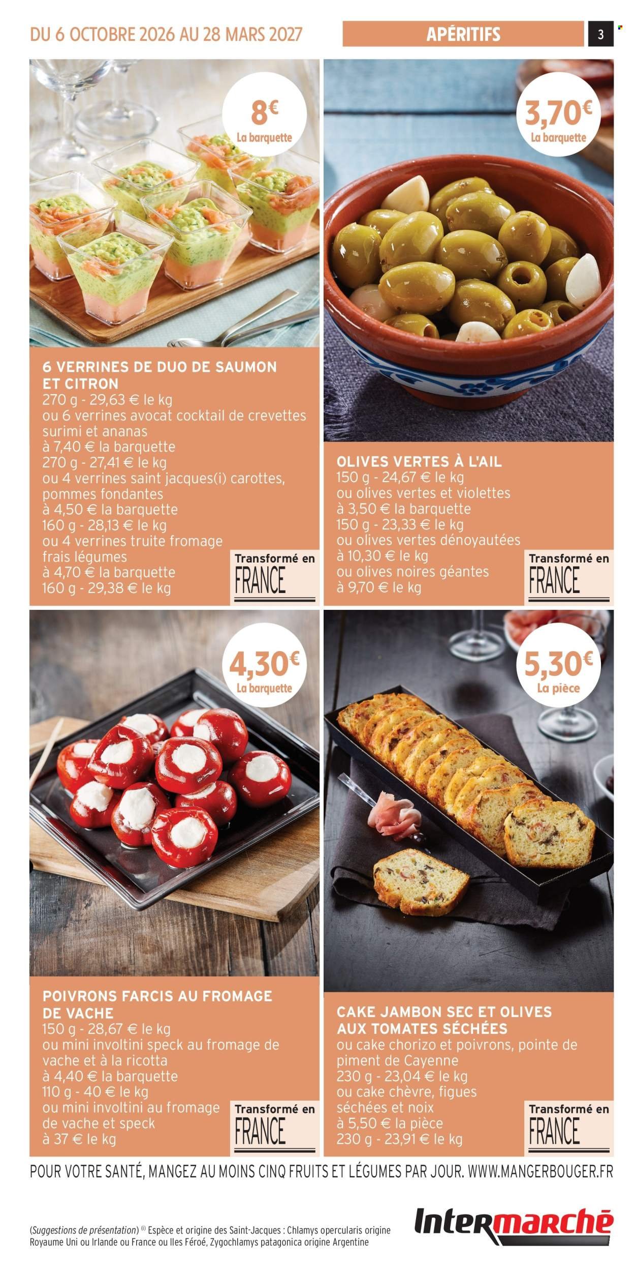 Catalogue INTERMARCHÉ - Les menus traiteur automne/hiver