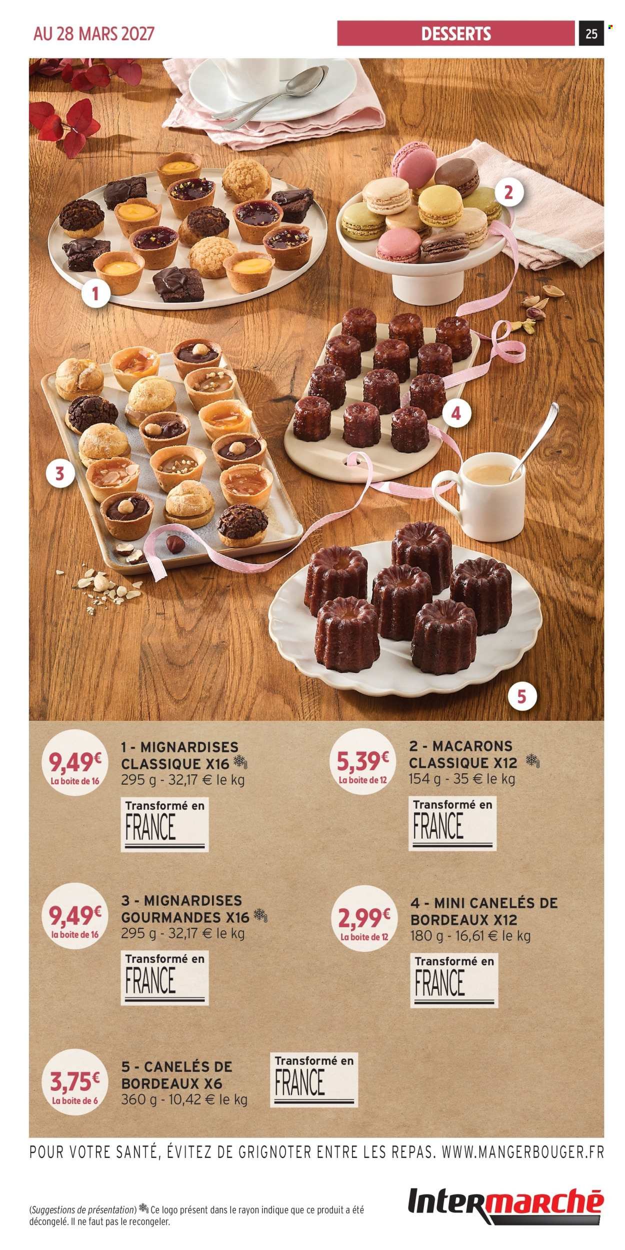 Catalogue INTERMARCHÉ - Les menus traiteur automne/hiver