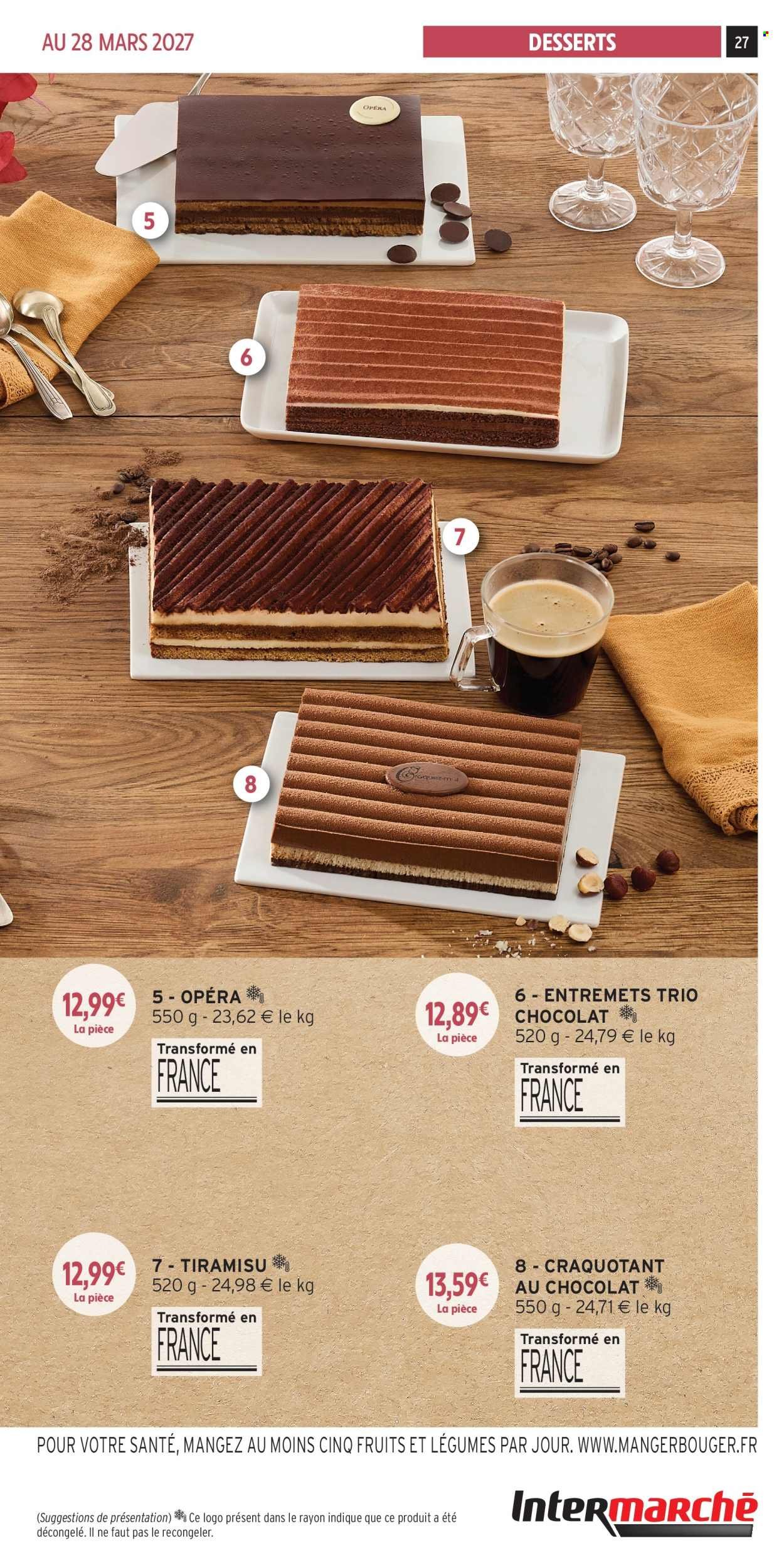 Catalogue INTERMARCHÉ - Les menus traiteur automne/hiver