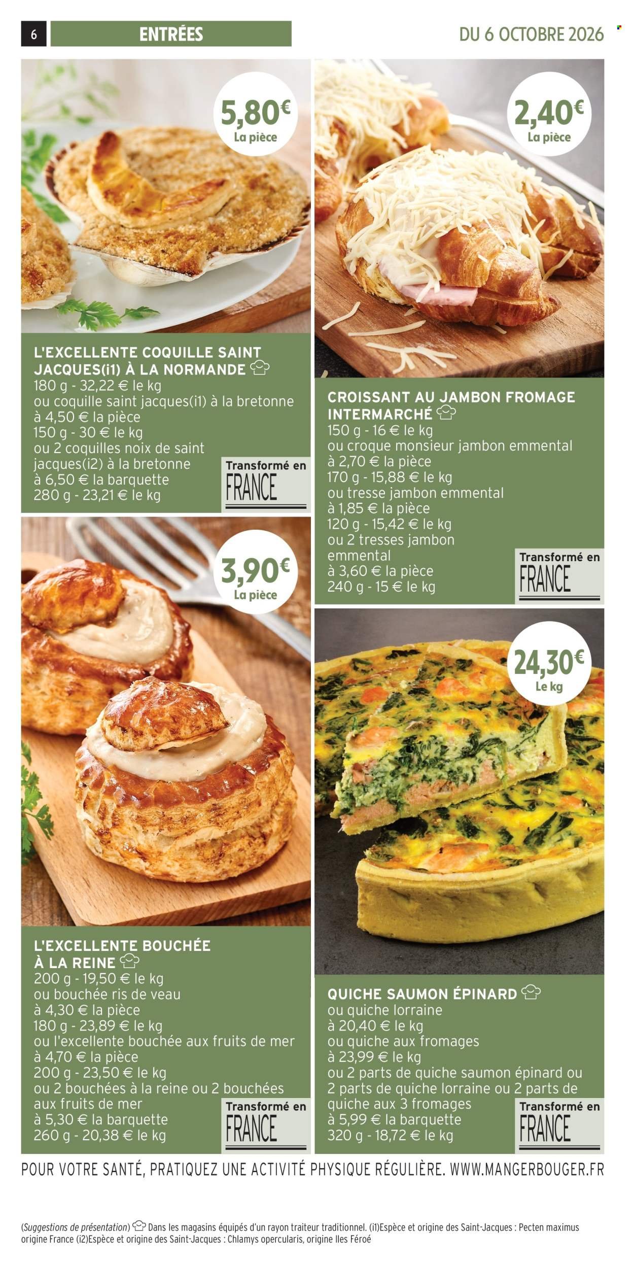 Catalogue INTERMARCHÉ - Les menus traiteur automne/hiver