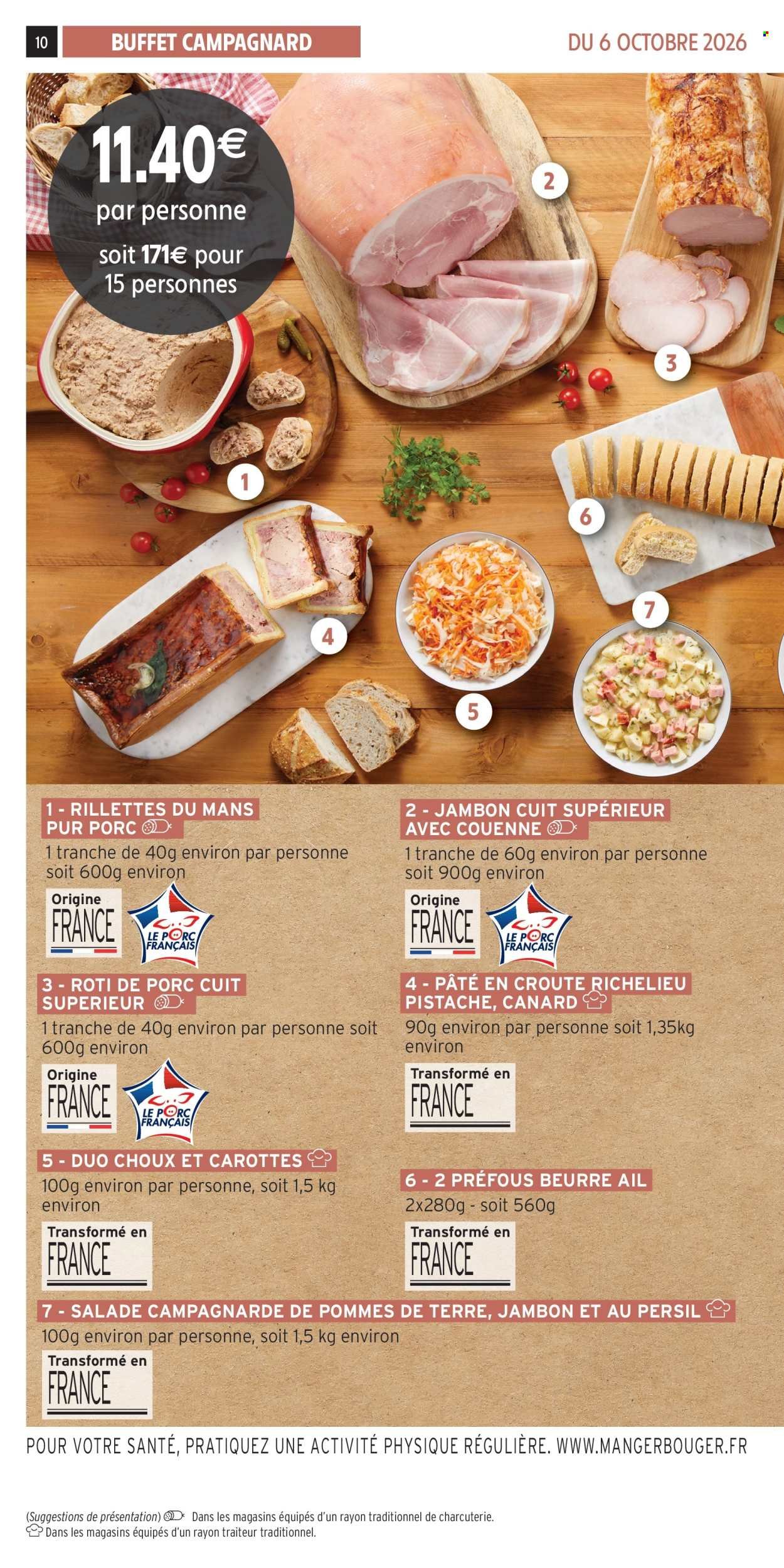 Catalogue INTERMARCHÉ - Les menus traiteur automne/hiver