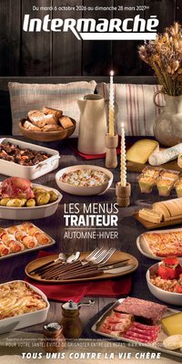 Catalogue INTERMARCHÉ - Les menus traiteur automne/hiver