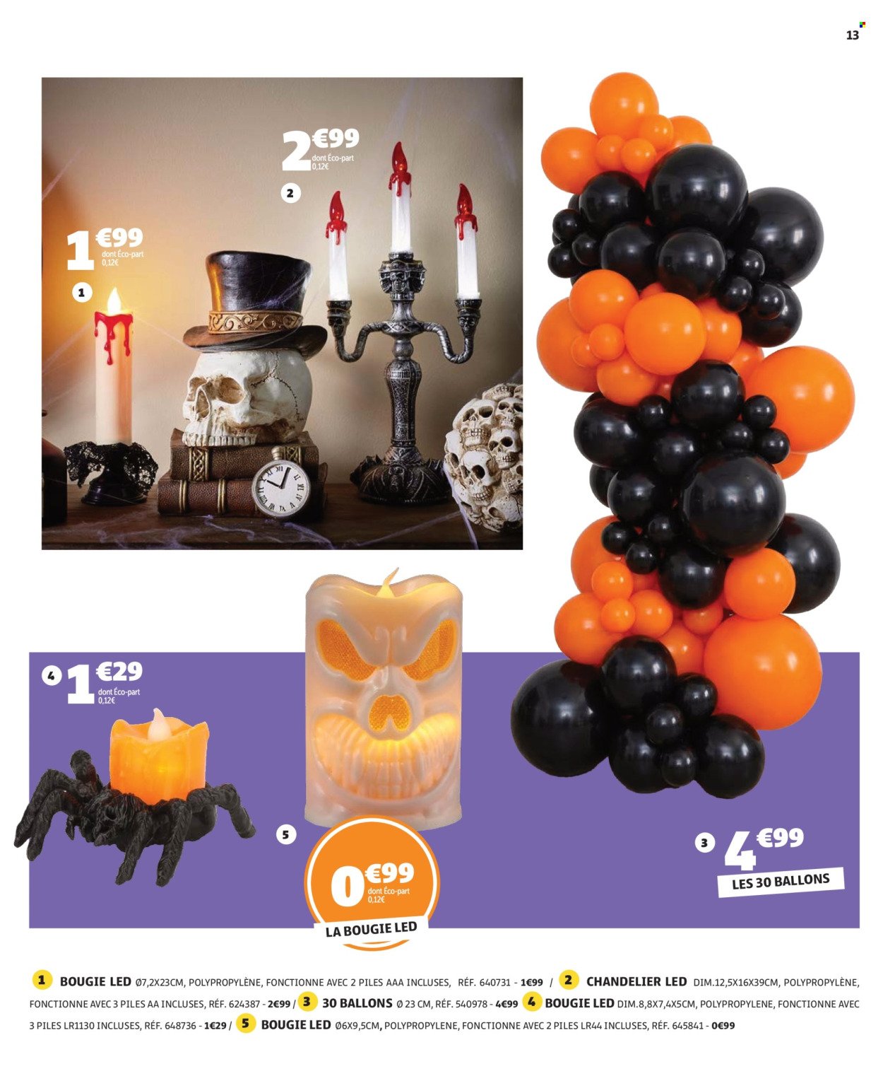 Catalogue GIFI - Halloween : Même pas peur !
