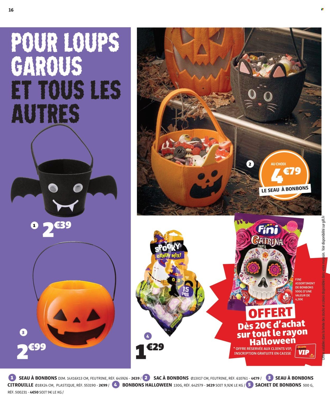 Catalogue GIFI - Halloween : Même pas peur !