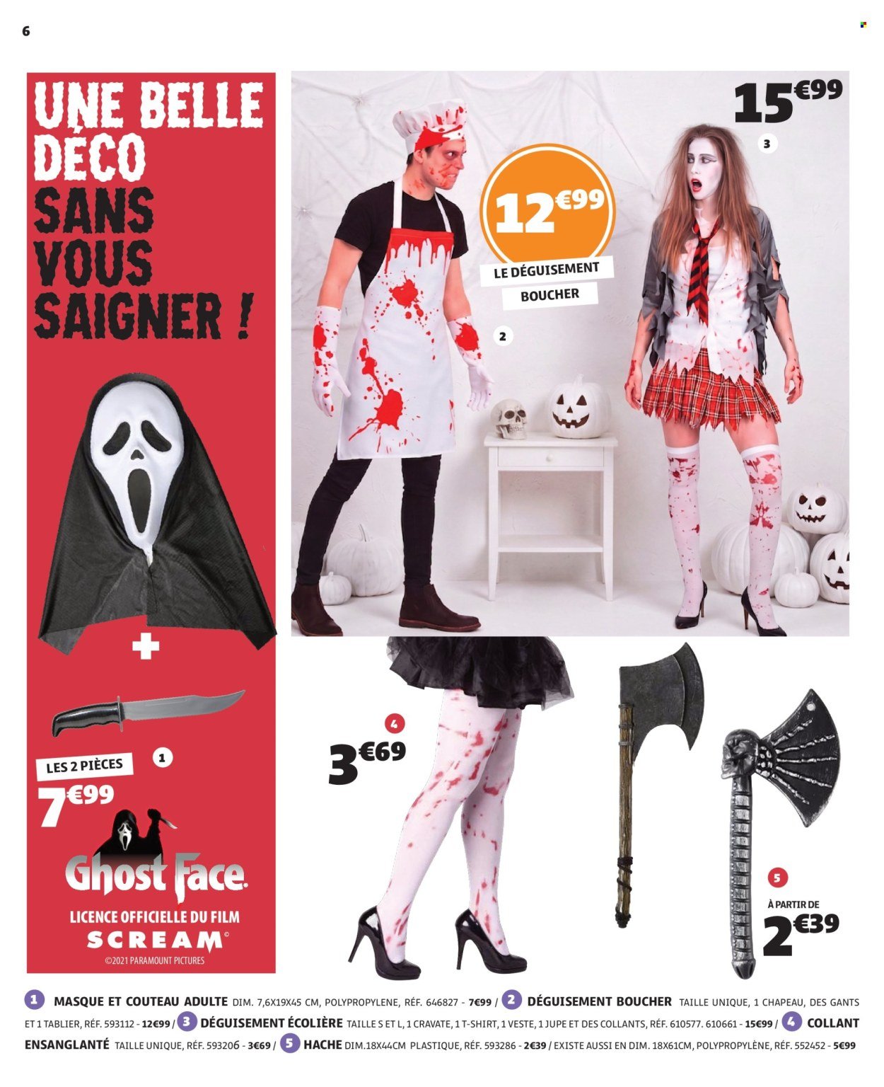 Catalogue GIFI - Halloween : Même pas peur !