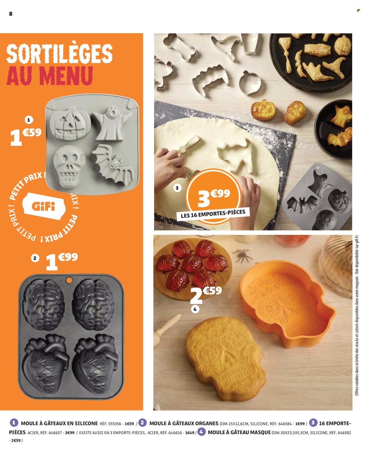 Catalogue GIFI - Halloween : Même pas peur !