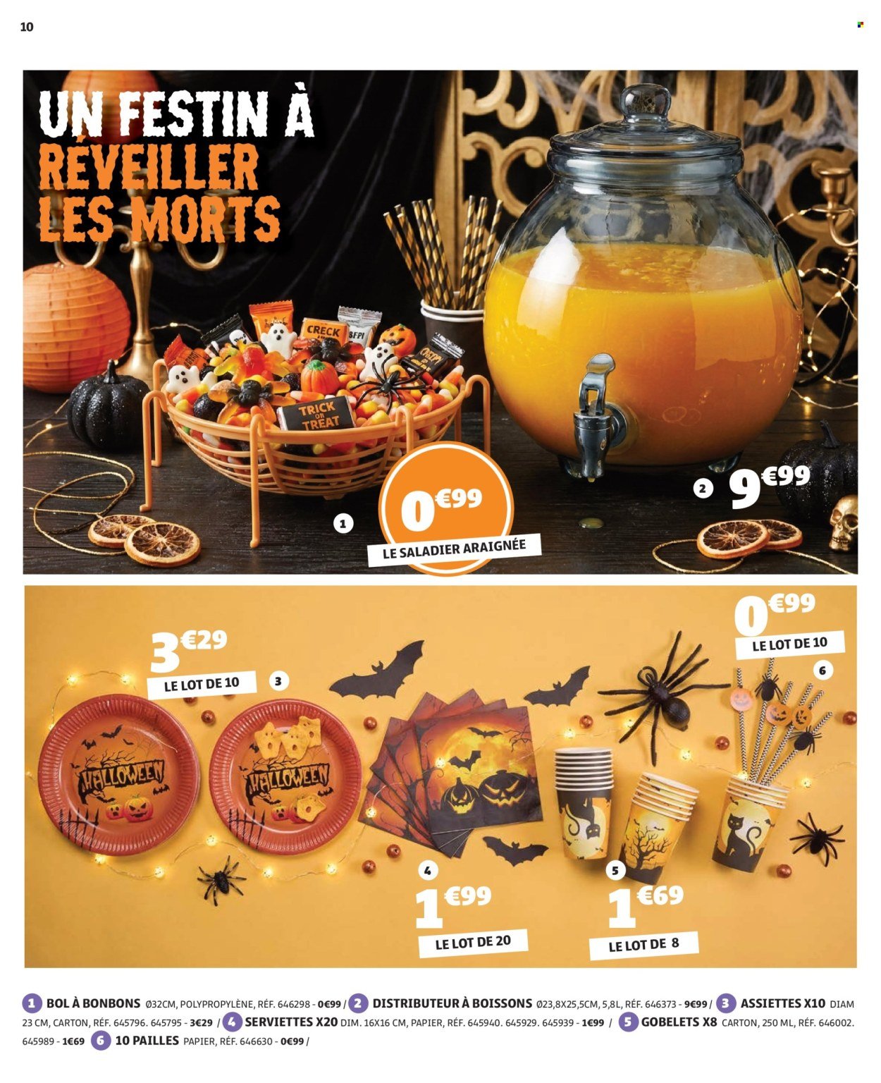Catalogue GIFI - Halloween : Même pas peur !