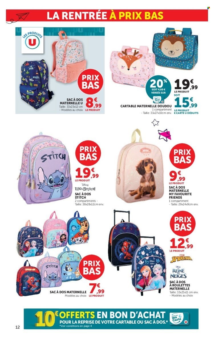 Catalogue SUPER U - La rentrée à prix bas