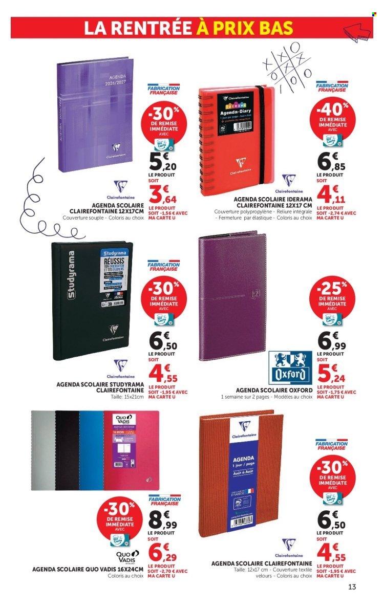 Catalogue SUPER U - La rentrée à prix bas