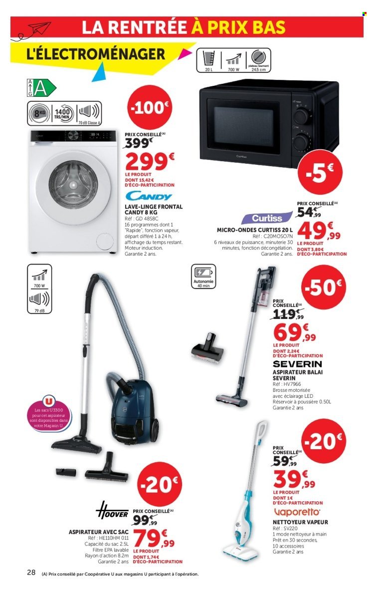 Catalogue SUPER U - La rentrée à prix bas