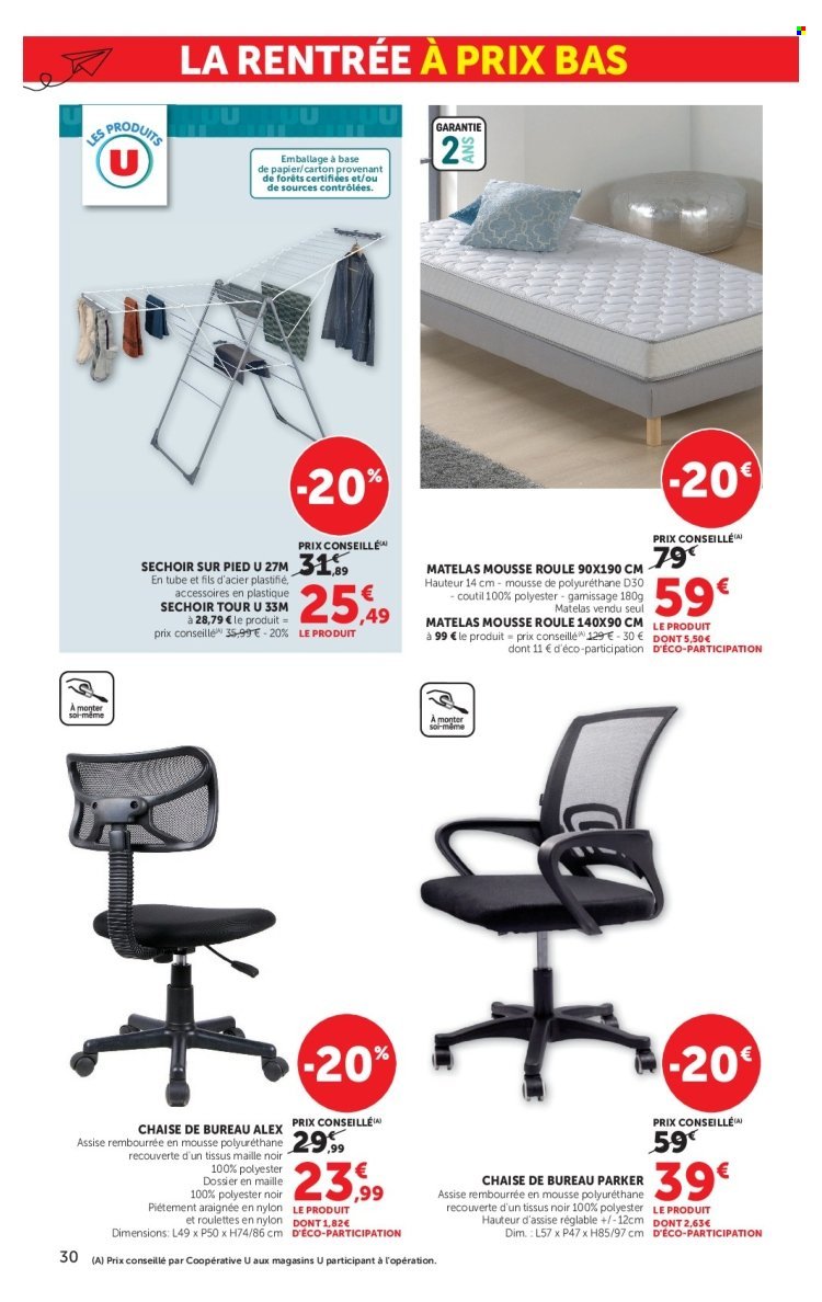 Catalogue SUPER U - La rentrée à prix bas