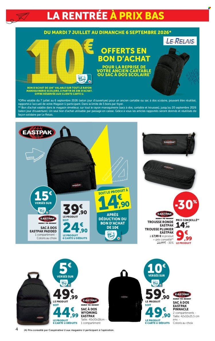 Catalogue SUPER U - La rentrée à prix bas