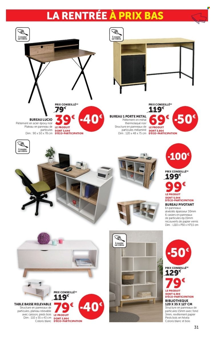 Catalogue SUPER U - La rentrée à prix bas