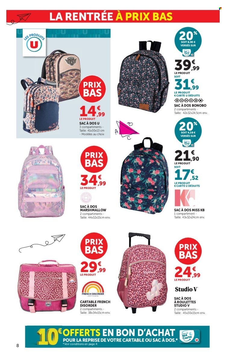 Catalogue SUPER U - La rentrée à prix bas