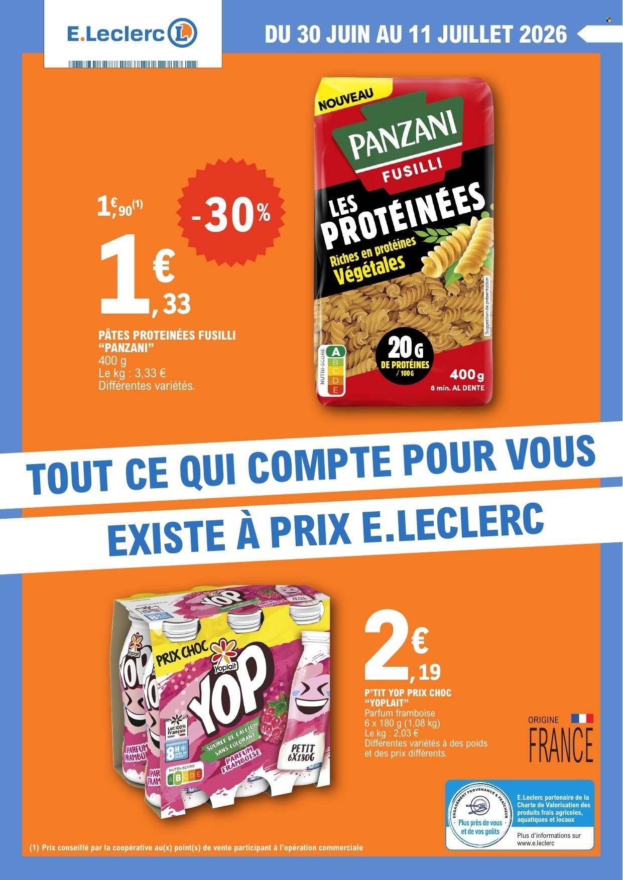 Catalogue E.LECLERC - 40 ANS SCAPALSACE JUIN - PME UNIQUEMENT ECAT
